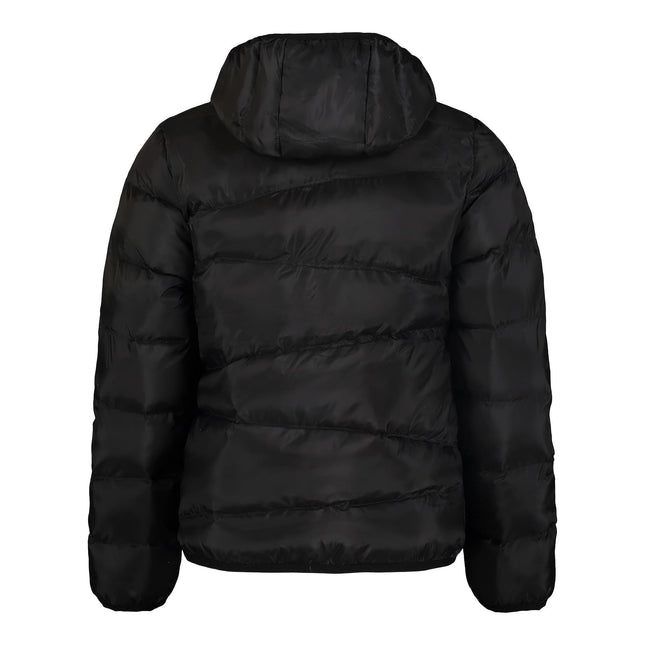 Under Armour Girls' Toddler Prime Puffer, Front Pockets & Hooded Back, Lightweight & Water Repellant, Prime Black, 4