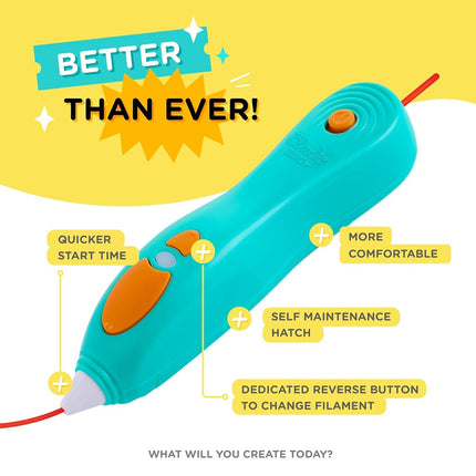 3Doodler Essentials 3D Pen Set for Kids, Easy to Use, Learn from Home Art Activity Set, Educational STEM Toy for Boys & Girls Ages 6+
