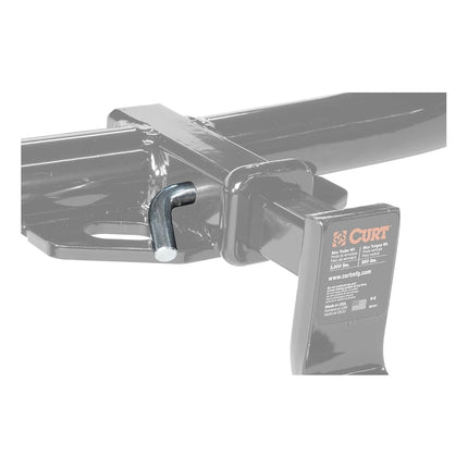 BKDK CURT 21400 Trailer Hitch Pin & Clip, 1/2-Inch Diameter, Fits 1-1/4-Inch Receiver, Clear ZINC