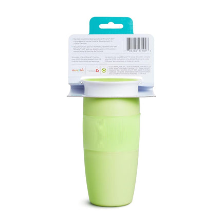 Munchkin Miracle 360 Sippy Cup, Green, 14 Ounce, 1 Count (Pack of 1)