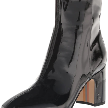 Sam Edelman Women's, Fawn Boot, Black Patent, 7