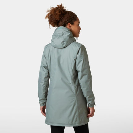 Helly Hansen Women's W Long Belfast Winter Jacket, Grey Cactus, S