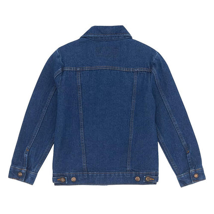 Chaqueta vaquera occidental Wrangler para niños, prelavado, S