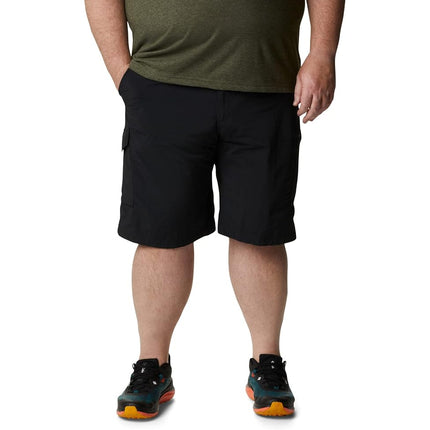 Columbia Men’s Hiking Cargo Shorts, SILVER RIDGE CARGO SHORT, Nylon, Black, Size: 38, AM4084