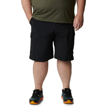 Columbia Men’s Hiking Cargo Shorts, SILVER RIDGE CARGO SHORT, Nylon, Black, Size: 38, AM4084