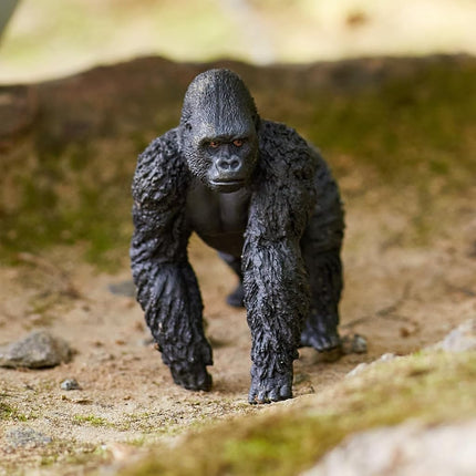 Schleich Wild Life - African Gorilla Toy Figurine - Kids Ages 3+ | 14770
