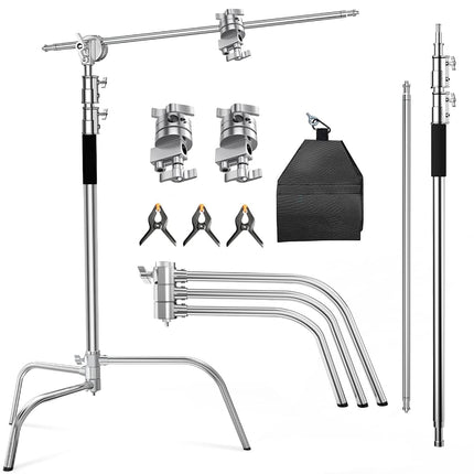 C Stand with Boom Arm-Light Photography Stand - Ma