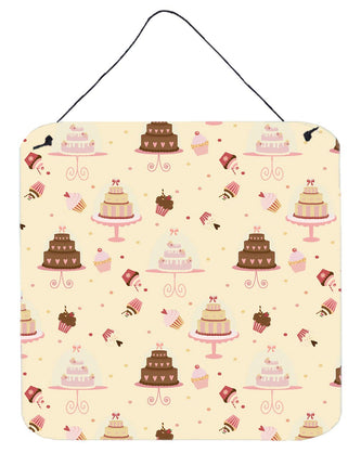 Caroline's Treasures Cakes and Cupcakes Metal Prin