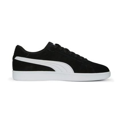 Puma Unisex Adults Smash 3.0 Sneakers, Puma Black-Puma White, 8 UK