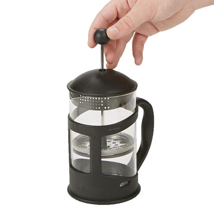 Mind Reader French Press Coffee & Tea Maker 27 oz, Glass, Black