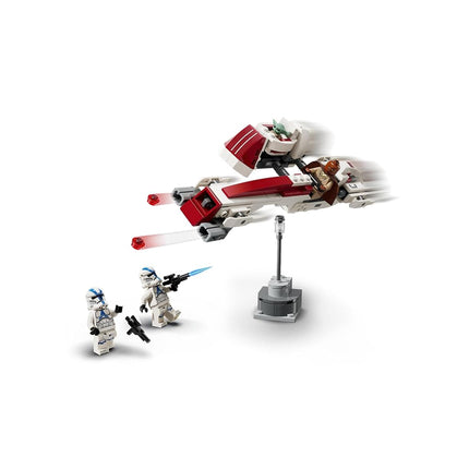 LEGO Star Wars BARC Speeder Escape Set, Buildable The Mandalorian Toy for 8+ Year Old Boys & Girls, Speeder Bike Model Kit Includes 3 Character Minifigures & a Grogu Figure, Kids' Building Toys 75378