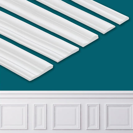 Coengwui Peel and Stick Wall Molding Trim, Lightwe