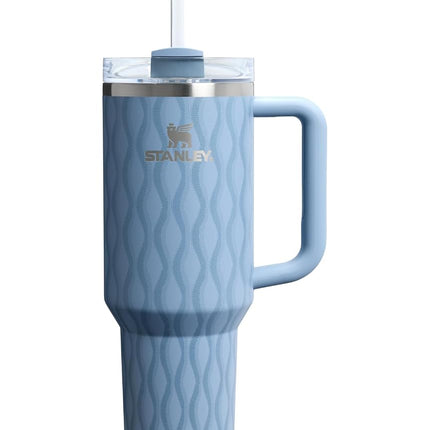 STANLEY Le gobelet Quencher H2.0 FlowStateMC 1,18 L Bleu ardoise délavé