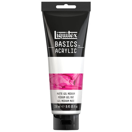 Liquitex BASICS Matte Gel Medium, 8.4-oz