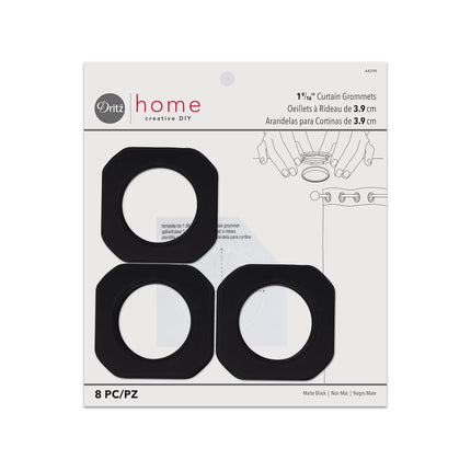 Dritz 1-9/16-Inch Inner Diameter Plastic Square Cu
