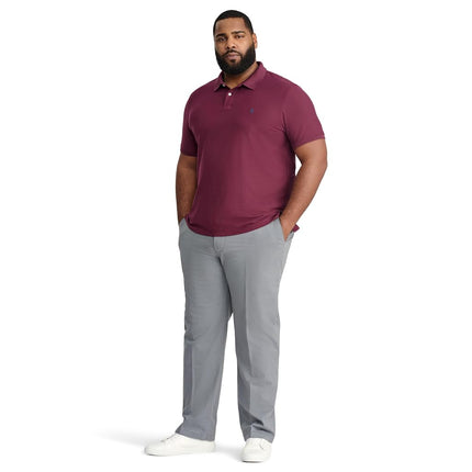 IZOD Men's Advantage Performance Short-Sleeve Polo Shirt, Fig, S