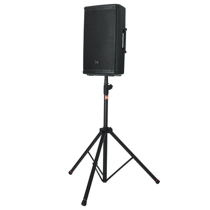 JBL Bags Standard Speaker Stand Set with Adjustable Height and Dual Diameter Pole; Includes (2) Speaker Stands and Carry Bag (JBLSPKSTMASET), Black