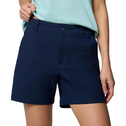 Columbia Women's Leslie Falls Short 2, Hiking Shorts, Collegiate Navy, W6/L5