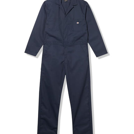 Dickies Monos de Manga Larga Refrescantes para Mujer, Azul Marino Oscuro, Talla XL