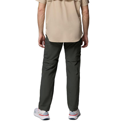 Columbia Men Silver Ridge Convertible Pants - Gravel, Size 38/30