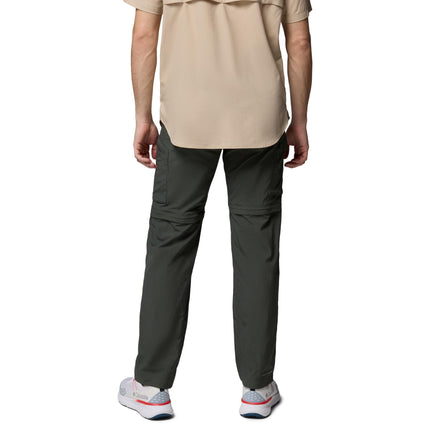 Columbia Men Silver Ridge Convertible Pants - Gravel, Size 38/30