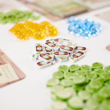 Buffalo Games Planted Nature Board Game: Strategy for All Ages, 4 Players, Ages 13+