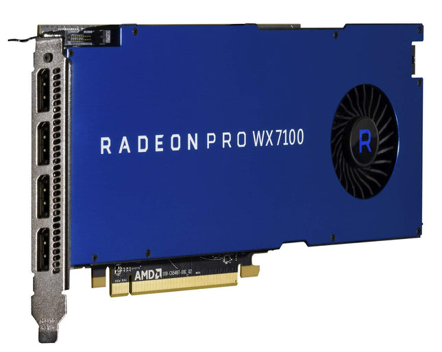 AMD - FIREPRO RADEON PRO WX 7100 8GB PCIE 3.0 16X 4X DP VENTA AL MINORISTA IN