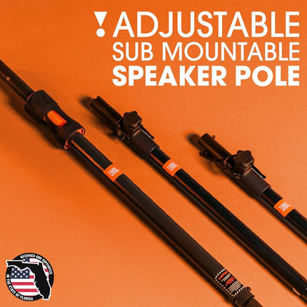 Bolsas JBL JBLSUBPOLEPRO Mástil de subwoofer de lujo JBL con elevación de gas
