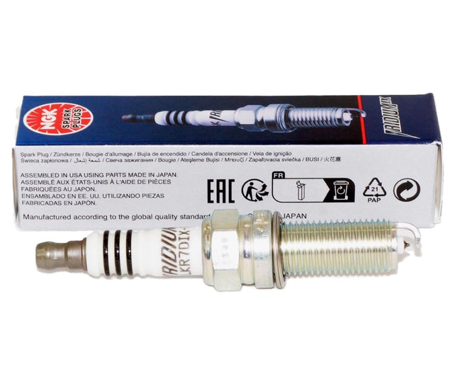 NGK LKR7DIX-11S Bougie Iridium IX (93175 Iridium IX), pack de 4