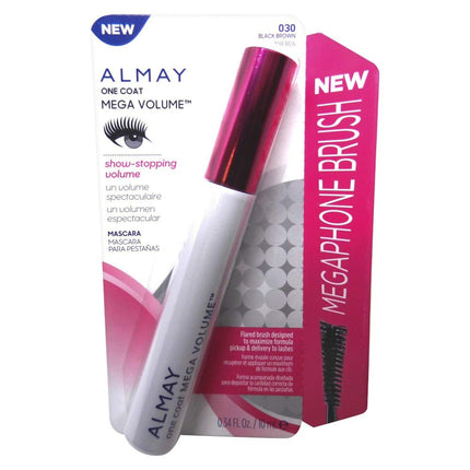 Mascara volume intense Almay 030 Noir Marron, 10 ml