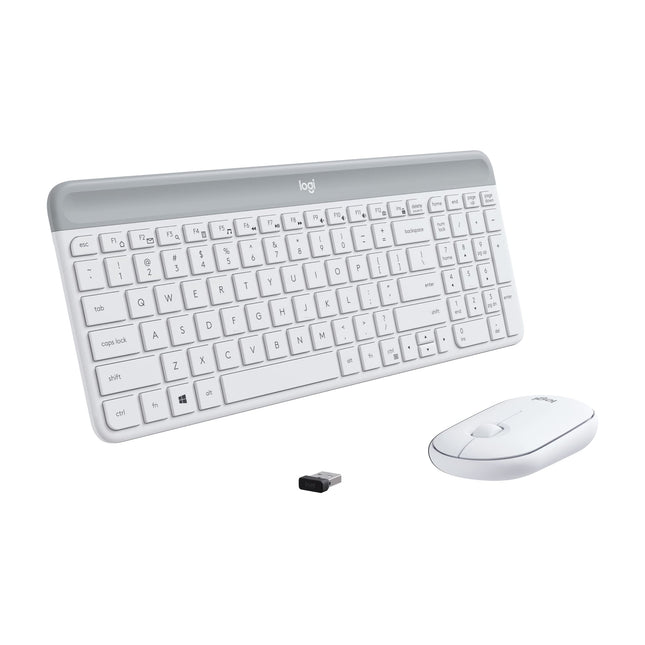 Logitech MK470 Slim Wireless Keyboard and Mouse Co