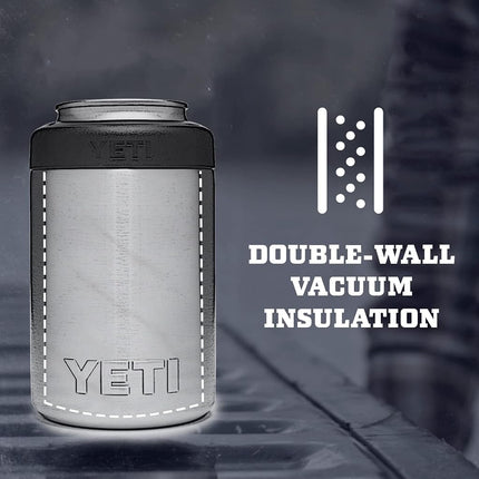 YETI Rambler 12 oz. Colster Can Insulator for Standard Size Cans, Offshore Blue