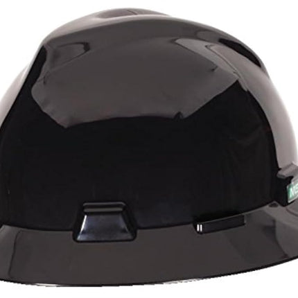 MSA C217374 V-Gard Full-Brim Hard Hat with Fas-Tra