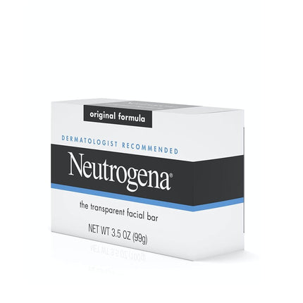 Neutrogena Transparent Facial Bar Bonus Pack, Original Formula 3 Ea