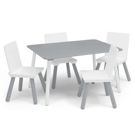 Delta Children Kids Table and Chair Set (4 Chairs 