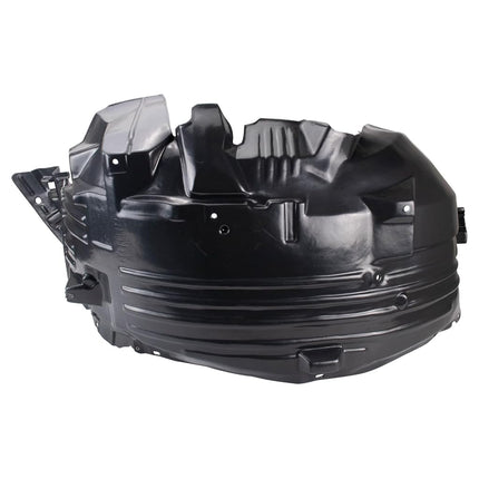 TRQ Front Left Inner Fender Liner Black Drivers Side Compatible with 2008-2010 INFINITI QX56 2004-2010 Nissan TITAN IN1248125 NI1250126
