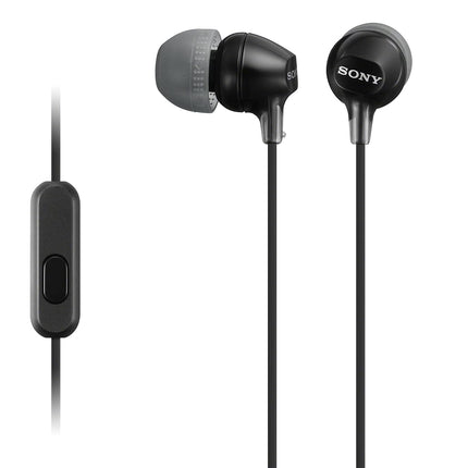 Sony MDREX15AP In-Ear Earbud Headphones with Mic, 