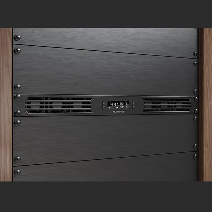 AC Infinity CLOUDPLATE T1, Rack Mount Fan Panel 1U, Exhaust Airflow