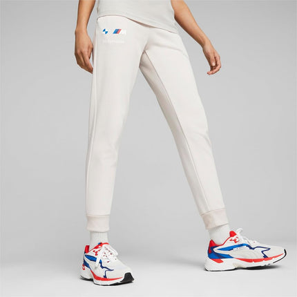PUMA Women's Standard BMW M Motorsport Essentials Sweat Pants Stone Gray