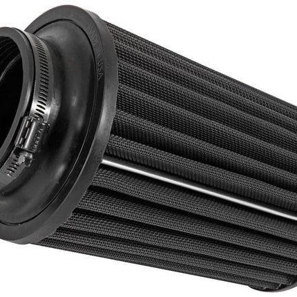 K&N Universal Conical Filter 89 mm Connection, 241 mm Length (RU-3105HBK), Red