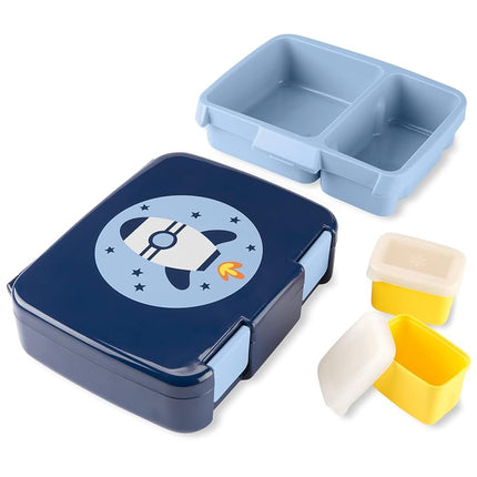 Skip Hop Kids Bento Lunch Box, Ages 3+, Sparks Rocket