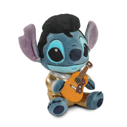 Disney Lilo and Stitch - Collectible Gold Suit Elvis Stitch 8 Inch Stuffed Plush Phunny Figure, by Kidrobot