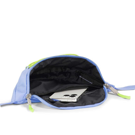 THE NORTH FACE Jester Lumbar Pack | Fanny Pack With Water Repellent Finish, 2.2 Liters, Crossbody Adjustable Strap, Periwinkle Glow/Fizz Lime, One Size, Jester Lumbar Pack - Fanny Pack With Water