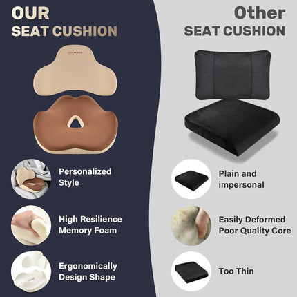 Coverado Lumbar Support Pillow for Car