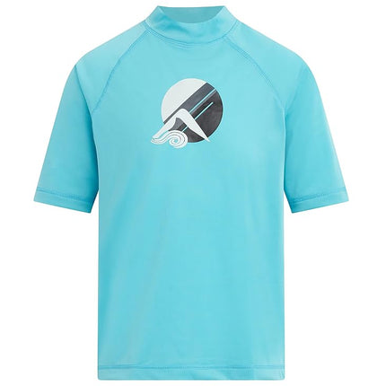 Haut de bain anti-UV Kanu Surf Paradise UPF 50 pour garçons, coloris Seaside Aqua, 14-16 ans