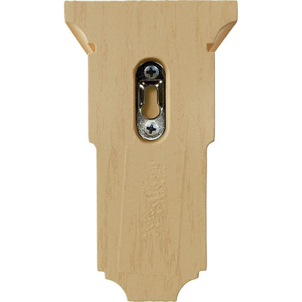 Ekena CORW03X03X06RYMA 3 1/2-Inch Width x 3 3/4-Inch Depth x 6-Inch Height Mini Reyes Wood Corbel - Maple