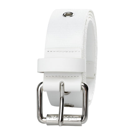 Dickies womens Grommet Belt, White, XL