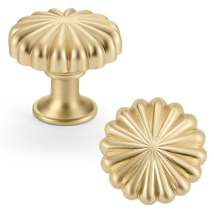 FAPUAL 30 Pack Gold Cabinet Knobs for Kitchen Cabi