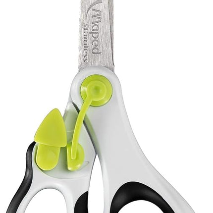 Maped Koopy Spring-Assisted Educational Scissors, 5 Inch, Blunt, Pack of 20 (137910US)