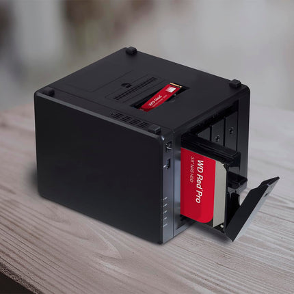 Disco duro interno WD Red Pro 24TB NAS de 3,5" - 7200 RPM, SATA 6 Gb/s, CMR, 512MB de caché